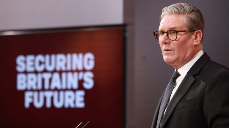 PM rejects Enoch Powell comparison after ‘island of strangers’ comment