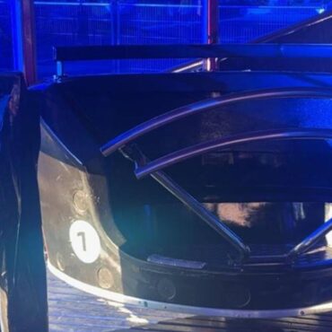 Carnival closes after waltzer car crashes off track with children inside