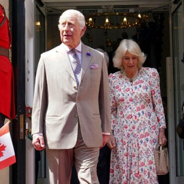 ‘Momentous occasion’ as King heads for Canada