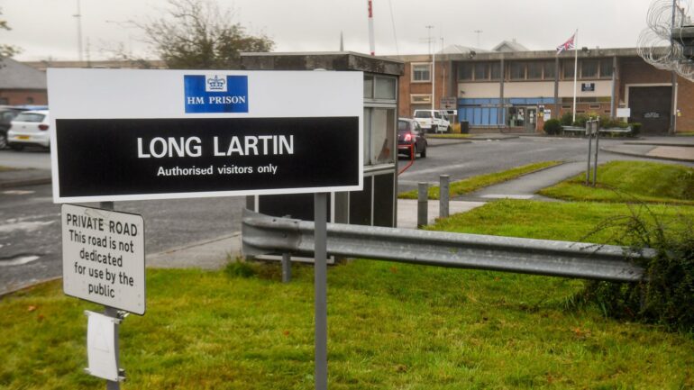 Prison officer stabbed at high-security facility
