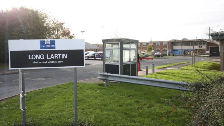 Prison officer stabbed ‘with knife brought in from outside jail’