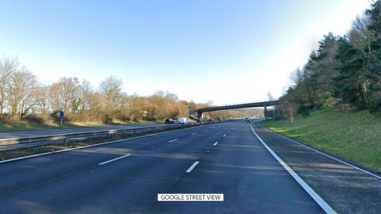 Three people die after motorway crash