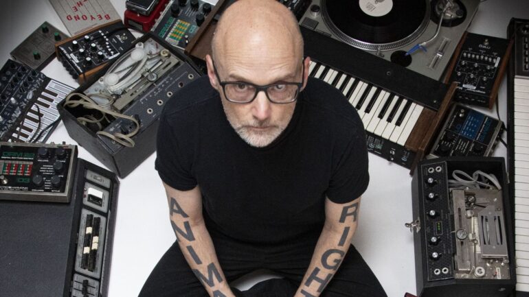 Dance artist Moby on the destructive force of fame – and why he’s content being that ‘weird old guy’