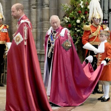 King Charles and Prince William share private moment at historical ceremony