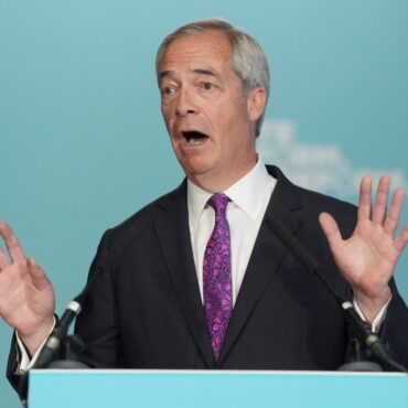 Farage says it is ‘utterly ludicrous’ to allow abortion up to 24 weeks