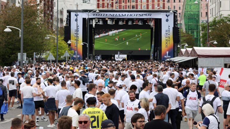Spurs v Man Utd: Latest from Bilbao ahead of Europa League final