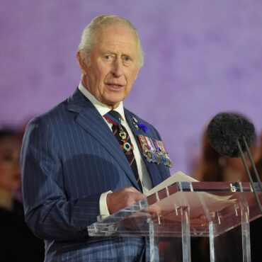 King Charles echoes his grandfather’s historic VE Day speech as he marks 80th anniversary