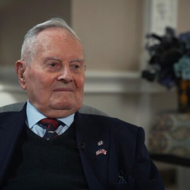 WWII Mosquito pilot who carried out 50 bombing raids shares memories of VE Day