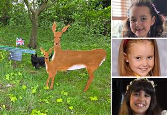 Mystery memorial for victims of Southport stabbings appears 300 miles away from tragedy