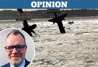 ‘Isn’t it time we tackle the bomb ship off our coast?’