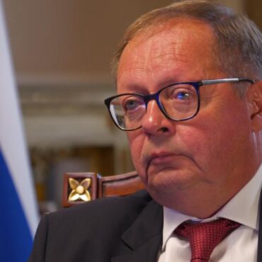 Russian ambassador partly blames UK for Ukrainian drone attack