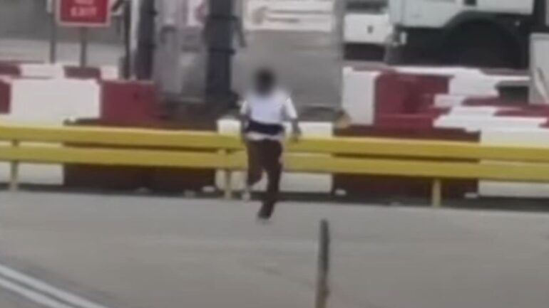 Man chased on tarmac at Heathrow Airport near moving aircraft