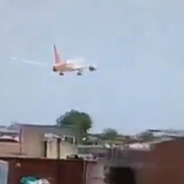 Moments before Air India plane crash