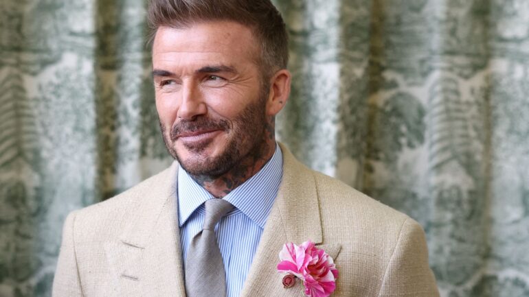 PR-savvy and now finally a knight – Beckham always knew how to turn on the charm