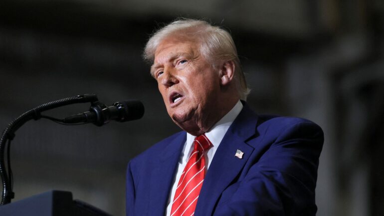 UK escapes Trump’s increased 50% tariffs – but White House warns the exemption is conditional