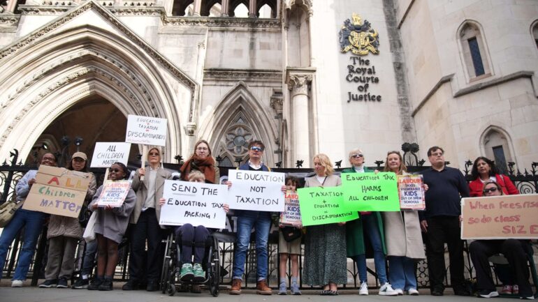 Ruling over VAT on private school fees ‘huge disappointment’, say campaigners