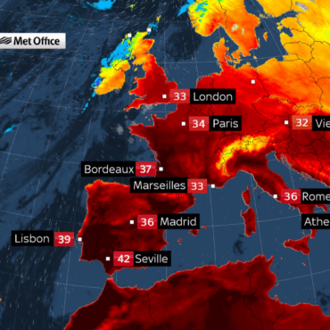 What is a ‘heat dome’ – and how long is it set to affect the UK?