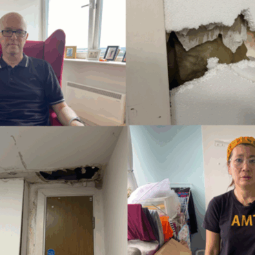 Inside the tower block so dangerous residents face being kicked out at any moment