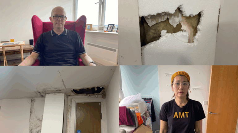 Inside the tower block so dangerous residents face being kicked out at any moment
