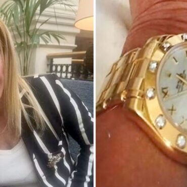 Woman’s ‘murder’ could be linked to diamond-encrusted Rolex