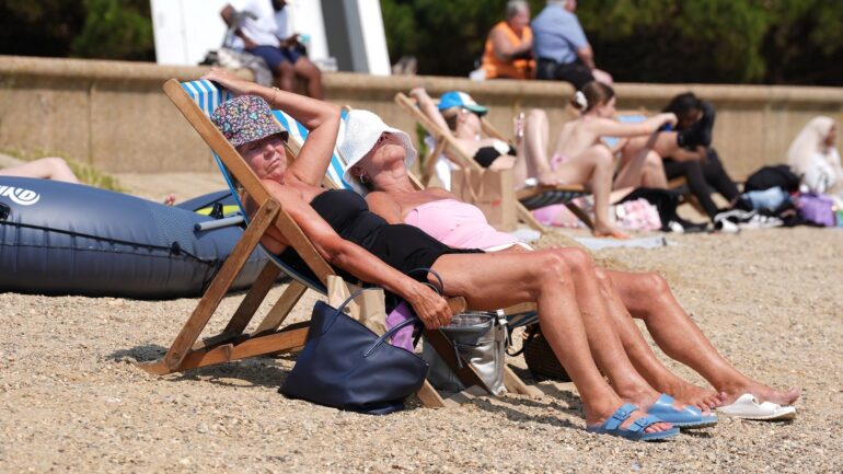 UK braces for record temperatures for second day in a row – as hot spell yet to peak