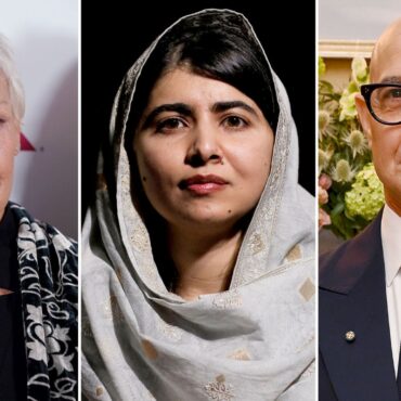 Judi Dench, Malala and Stanley Tucci join call to ‘end UK complicity’ in Gaza