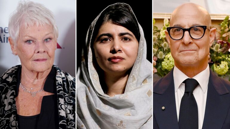 Judi Dench, Malala and Stanley Tucci join call to ‘end UK complicity’ in Gaza