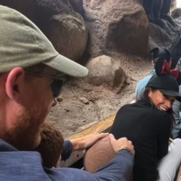 Meghan shares video of family trip to Disneyland