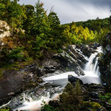 Woman, 23, dies after falling in water at beauty spot in Scottish Highlands