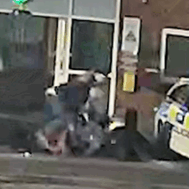 Man jailed over police station attack involving Molotov cocktail, knife and wooden pole