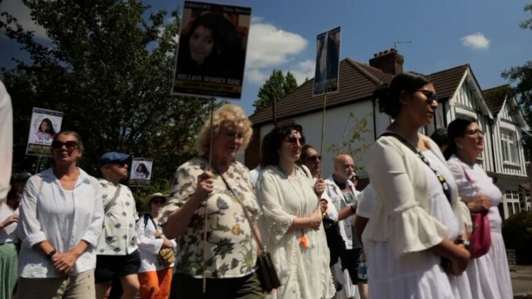 Vigil marks three years since murder of Zara Aleena – as mourners ‘protest the systems that failed her’