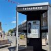 Residents puzzled after giant phonebox appears in high street