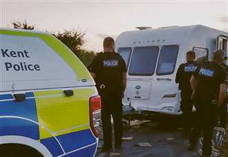 ‘Stolen’ caravans seized in police crackdown across Kent