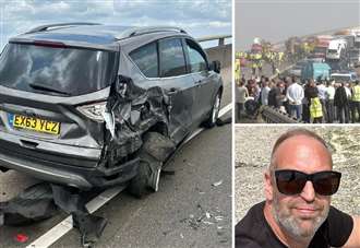 ‘We’re lucky to be alive’: Family’s car hit twice after breakdown on notorious crossing
