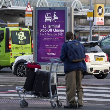 More than half of UK airports have hiked ‘kiss and fly’ drop-off fees – here’s the full list