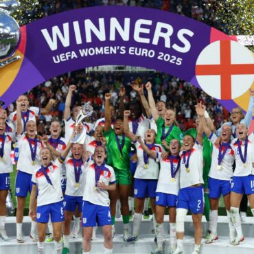 England set for bus parade celebration after winning Women’s Euros