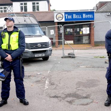 Two more in court charged over protest outside asylum-seeker hotel