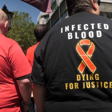 Compensation scheme for infected blood scandal widened