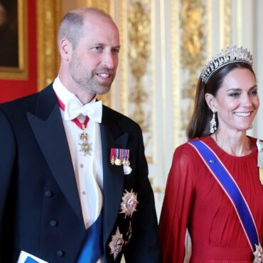 In pictures: The King’s state banquet for France’s Macron