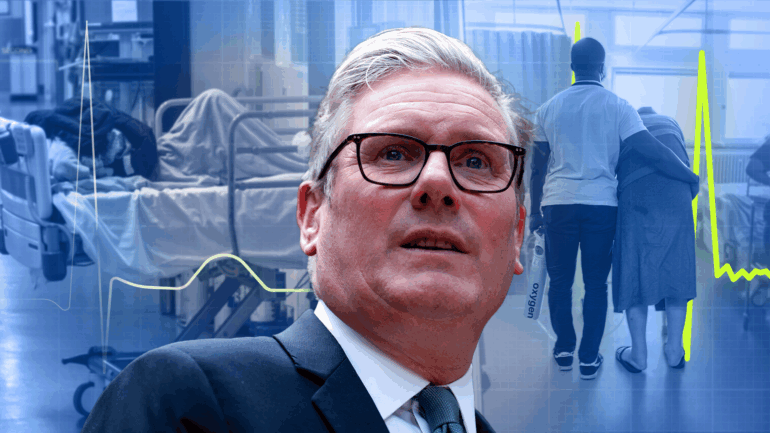 Growth in NHS appointments continues to slow under Labour despite Starmer’s claims of success