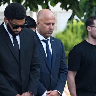 Liverpool stars join mourners as Diogo Jota and Andre Silva buried in Portugal