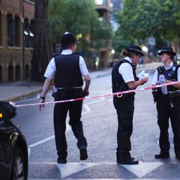 Man arrested on suspicion of murder after stabbing at business