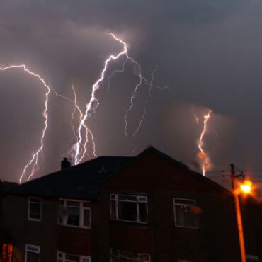 Yellow warning for thunderstorms issued for parts of England and Scotland