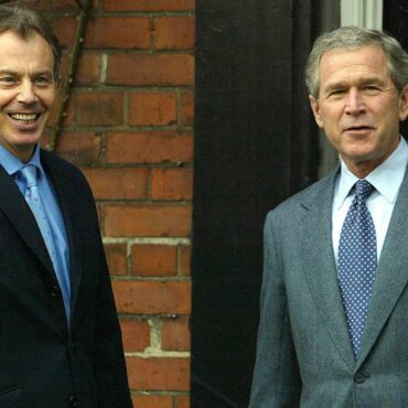 President Bush determined to ‘rid world of evil-doer Saddam Hussein’, new records reveal