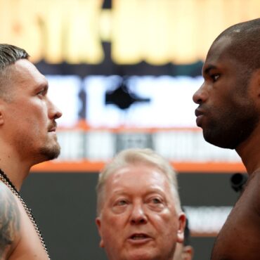 Usyk vs Dubois 2 at Wembley: Fight updates, news and results from undisputed heavyweight world title fight