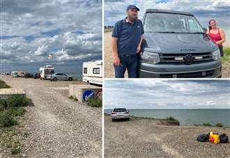 Caravan ban and parking fees come into force as beach dwellers told to leave