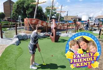 ‘We tried Kent’s newest adventure golf course and the kids loved it’