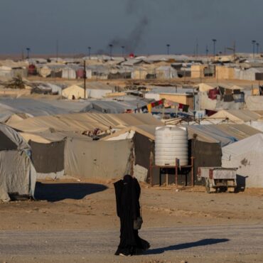 Young British girl returns to UK from IS detention camp in Syria, authorities say