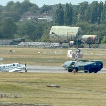 Birmingham Airport runway shut after ‘aircraft incident’