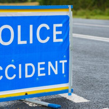 Three arrested after motorcyclist and pedestrian die in crash